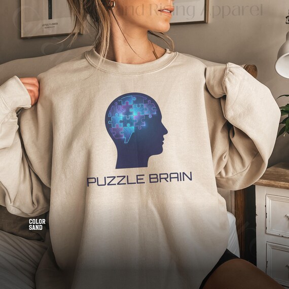 Puzzle Brain Crewneck